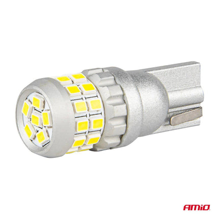 AMiO CANBUS LED-lampen T10 W5W 30SMD 2016 Wit 12V/24V - VCTparts.nl