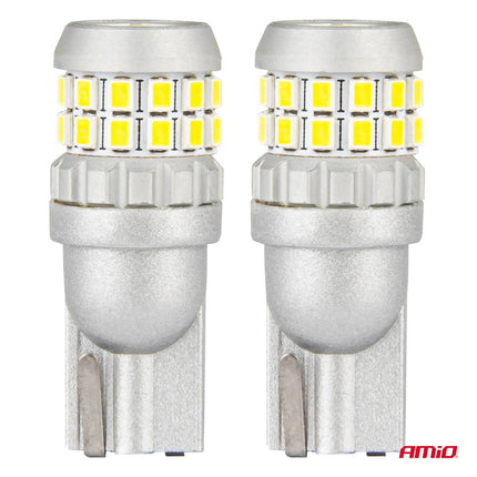 AMiO CANBUS LED-lampen T10 W5W 30SMD 2016 Wit 12V/24V - VCTparts.nl