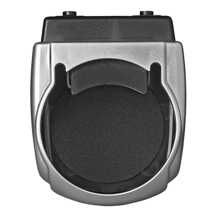 AMiO Drankhouder voor Ventilatierooster Bekerhouder Koffie Houder Universeel Grijs - VCTparts.nl