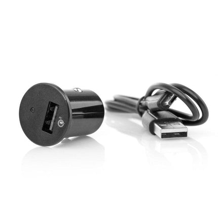 AMiO Hands-free Bluetooth Auto Carkit Speaker met QC 3.0 USB Lader Grijs - VCTparts.nl