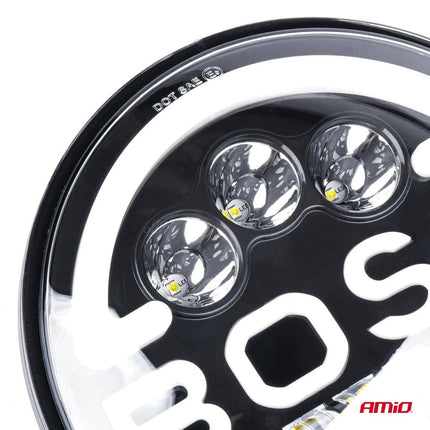 AMiO Krachtige Werklamp AWL56 BOSS Multifunctioneel 9-36V 55W Verstraler Spot Robuust Offroad - VCTparts.nl