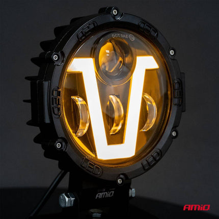 AMiO Krachtige Werklamp Multifunctioneel 9-36V 50W AMIO-03697 Verstraler Spot Robuust Offroad - VCTparts.nl
