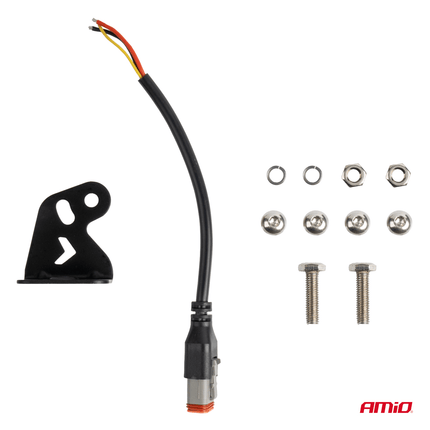 AMiO LED Bar Werklamp 120W 6500K Wit 12000lm 56cm 12V 24V - VCTparts.nl