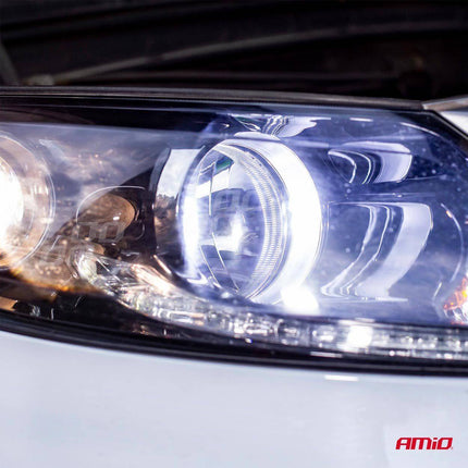 AMiO LED Koplampen COB-serie H1 Dimlichten Wit - VCTparts.nl