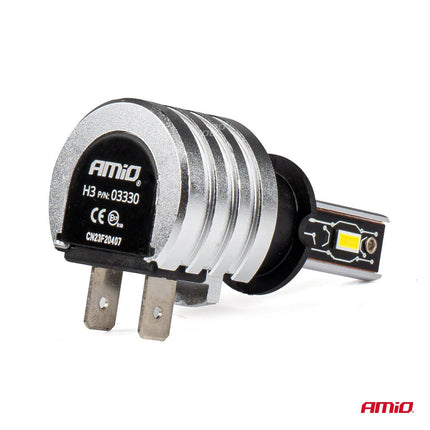 AMiO LED Koplampen H-mini-serie H3 Dimlichten Wit - VCTparts.nl