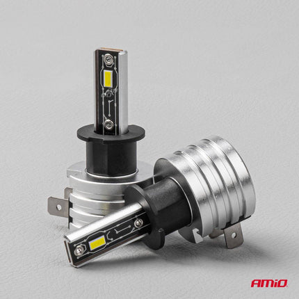 AMiO LED Koplampen H-mini-serie H3 Dimlichten Wit - VCTparts.nl