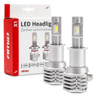 AMiO LED Koplampen X1-serie H3 Dimlichten Wit - VCTparts.nl