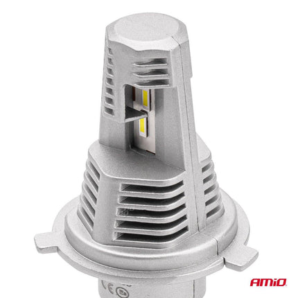 AMiO LED Koplampen X1-serie H4/H19 Dimlichten Wit - VCTparts.nl