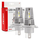 AMiO LED Koplampen X1-serie H4/H19 Dimlichten Wit - VCTparts.nl
