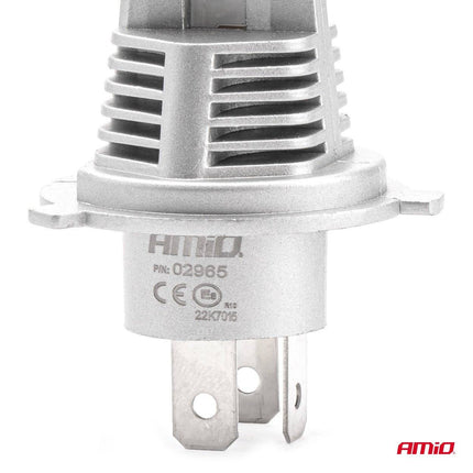 AMiO LED Koplampen X1-serie H4/H19 Dimlichten Wit - VCTparts.nl
