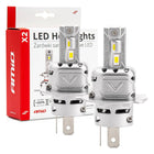 AMiO LED Koplampen X2-serie H4/H19 Dimlichten Wit - VCTparts.nl