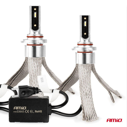 AMiO LED Mistlichten FLEX+ Serie HB4 canbus 6000K 12-24V Wit - VCTparts.nl