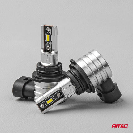 AMiO LED Mistlichten H-mini-serie HB4 9006 Wit - VCTparts.nl