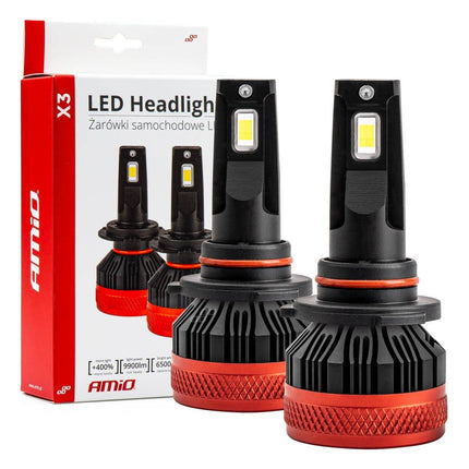 AMiO LED Mistlichten X3-serie HB4 9006 Wit - VCTparts.nl