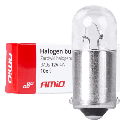 AMiO T4W BA9S Halogeen 12V 4W Wit [Koplamp -Dagrijverlichting] (10 stuks) - VCTparts.nl