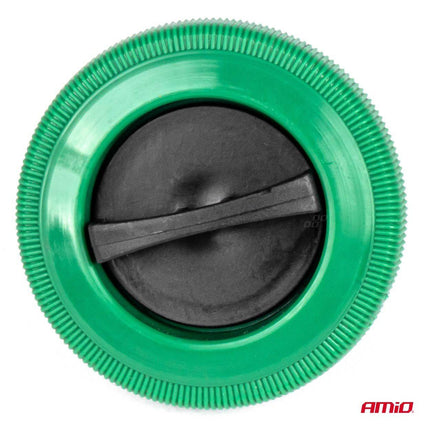 AMiO Universele Brandstofdop met Slot - Noodbrandstofdop voor Tankdop/Brandstofdop Auto Groen - VCTparts.nl