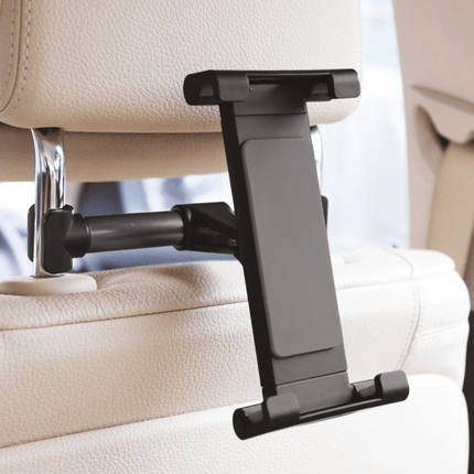 AMiO Universele Verstelbare Hoofdsteunhouder voor Tablet of Telefoon Zwart - VCTparts.nl