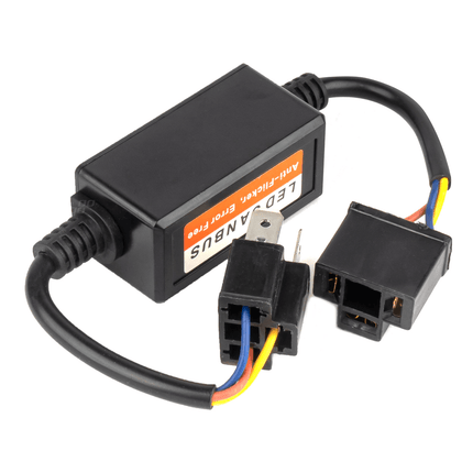 AMiO AMiO H4 CANBUS Condensator Adapter - Geschikt voor Niet - Canbus LED Lampen - Stabiele LED Verlichting Zonder Foutmeldingen AMiO 4