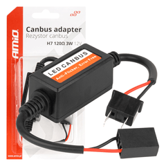 AMiO H7 CANBUS Decoder Adapter - Voor Niet - Canbus LED Lampen - Stabiele Verlichting Zonder Foutmeldingen (1 stuk) AMiO 1