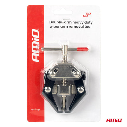 AMIO Heavy Duty 100 mm Tweearmige Trekker - Professionele Double - arm Puller voor Lagers, Poelies en Vliegwielen Demontage - VCTparts.nl