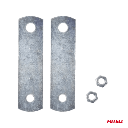 AMiO Hoorn Harde Toeter/Claxon voor Auto Chrome (set) - VCTparts.nl