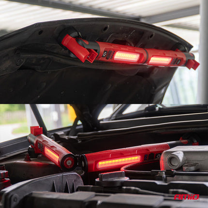 AMiO Inklapbare LED Werklamp met Magneet 4000mAh - Inspectielamp voor Garage en Werkplaats AMiO 2