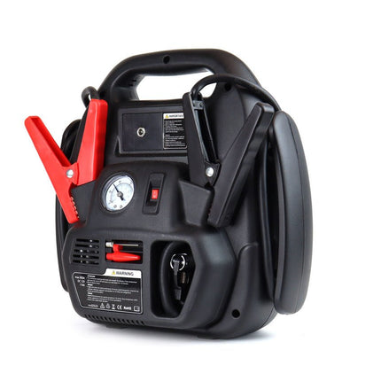 AMiO AMiO Jump Starter 12V 17Ah 900A 4in1 – Multifunctioneel Auto Accu Starter, Powerbank en Compressor JS01 Noodsituatie AMiO 4