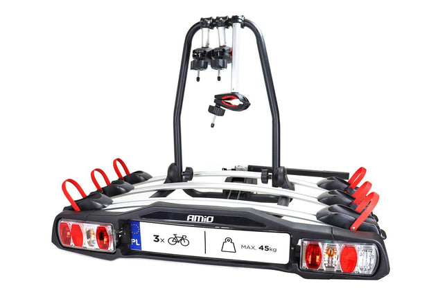 AMiO Kantelbare Fietsendrager voor Trekhaak - 3 Fietsen TBC-01/3 AMiO 1