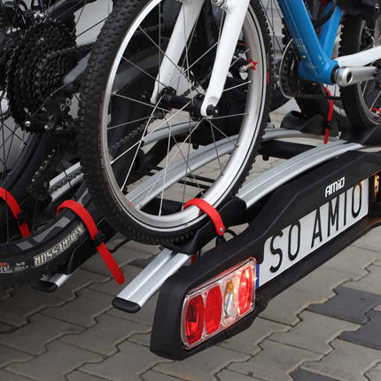 AMiO Kantelbare Fietsendrager voor Trekhaak - 3 Fietsen TBC-01/3 AMiO 4