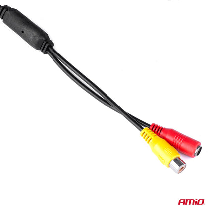 AMiO Kentekenplaathouder met Camera en Parkeersensoren - Complete Achteruitrijhulp - VCTparts.nl