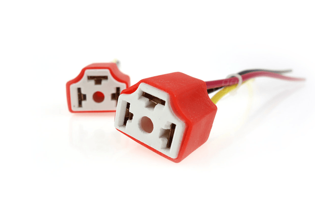 AMiO Keramische Fittingen H4 CS - H4 Isolatie Lamphouder Socket (2 stuks) - VCTparts.nl