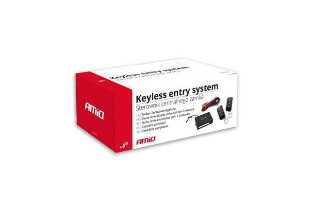 AMiO Keyless Entry System Universeel Sleutelloos Toegangssysteem Model KE14 - VCTparts.nl