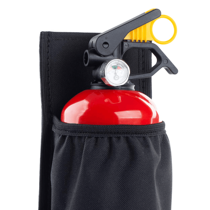 AMiO AMiO Klittenband Houder voor 1KG Poederblusser Brandblusser Muurbevestiging of Auto Kofferbak Zwart AMiO 9