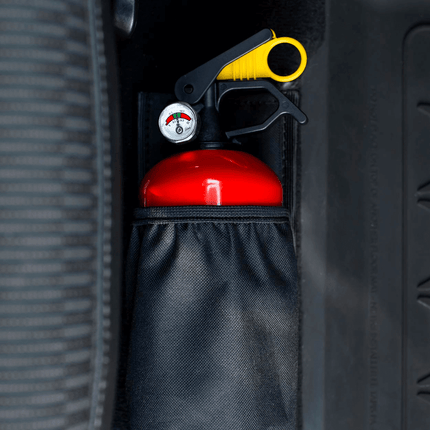 AMiO AMiO Klittenband Houder voor 1KG Poederblusser Brandblusser Muurbevestiging of Auto Kofferbak Zwart AMiO 3