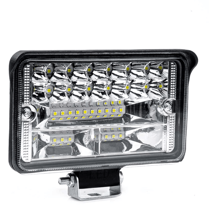 AMiO Krachtige Brede Werklamp Verstraler Spot Diverse Toepassingen (36 LED 9 - 36v) 6000K Wit - VCTparts.nl