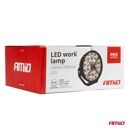 AMiO Krachtige LED - verrijlamp PRO - serie AMiO - 03871 Verstraler Spot Robuust Offroad - VCTparts.nl