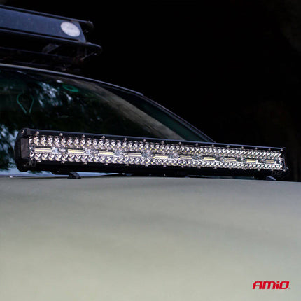 AMiO Krachtige LED Werklamp AWL27 120LED 450x74 360W COMBO 9 - 36V Verstraler Spot Robuust Offroad - VCTparts.nl