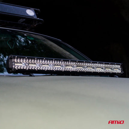AMiO Krachtige LED Werklamp AWL29 160LED 650x74 540W COMBO 9 - 36V Verstraler Spot Robuust Offroad - VCTparts.nl