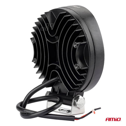 AMiO Krachtige Werklamp AWL04 9 LED FLOOD 9 - 60V Verstraler Spot Robuust Offroad - VCTparts.nl