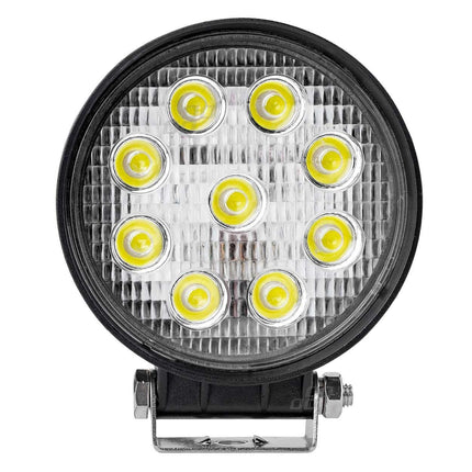 AMiO Krachtige Werklamp AWL04 9 LED FLOOD 9 - 60V Verstraler Spot Robuust Offroad - VCTparts.nl