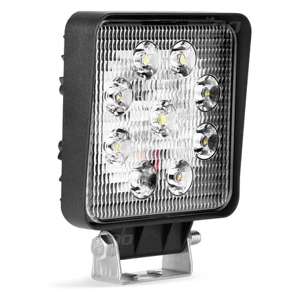 AMiO Krachtige Werklamp AWL07 9 LED FLOOD 9 - 36V Verstraler Spot Robuust Offroad - VCTparts.nl