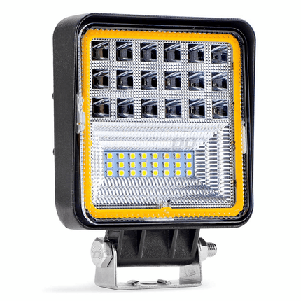AMiO Krachtige Werklamp AWL12 42 LED COMBO (2 standen) 9 - 36V Verstraler Spot Robuust Offroad - VCTparts.nl