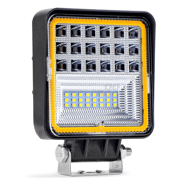AMiO Krachtige Werklamp AWL12 42 LED COMBO (2 standen) 9 - 36V Verstraler Spot Robuust Offroad - VCTparts.nl