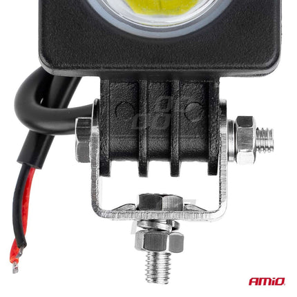 AMiO Krachtige Werklamp AWL18 1LED HP SPOT 9 - 36V Verstraler Spot Robuust Offroad - VCTparts.nl