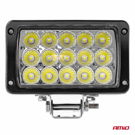 AMiO Krachtige Werklamp AWL22 15LED FLOOD 9 - 36V Verstraler Spot Robuust Offroad - VCTparts.nl