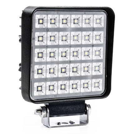 AMiO Krachtige Werklamp AWL34 30 LED FLOOD 9 - 36V met Schakelaar Verstraler Spot Robuust Offroad - VCTparts.nl