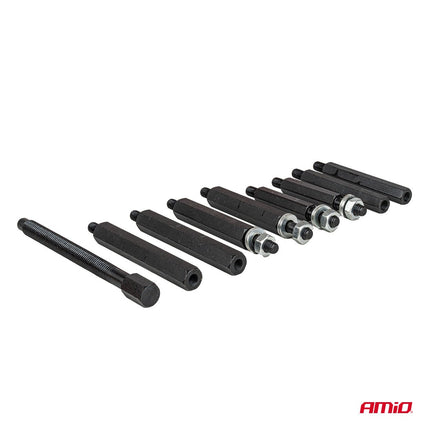 AMiO AMiO Lager Trekker Set met Separator 14 Delig - Bearing Separator en Puller Gereedschap 25 - 75 mm AMiO 5
