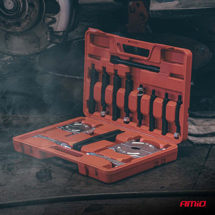 AMiO AMiO Lager Trekker Set met Separator 14 Delig - Bearing Separator en Puller Gereedschap 25 - 75 mm AMiO 3