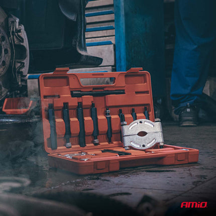 AMiO AMiO Lager Trekker Set met Separator 14 Delig - Bearing Separator en Puller Gereedschap 25 - 75 mm AMiO 2