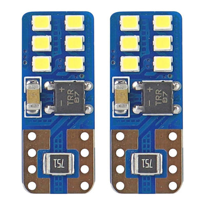 AMIO LED CANBUS 12SMD Ultrabright 2016 T10E (W5W) Weiß 12V/24 V
